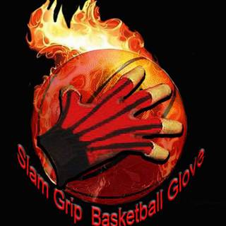 Basketball on fire wallpaper
