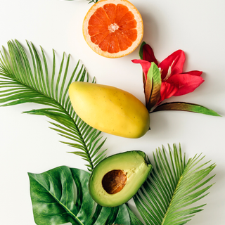 Tropical fruit wallpaper