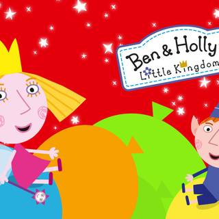 Ben and Holly wallpaper