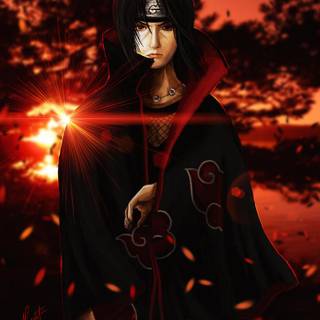 Itachi drip wallpaper