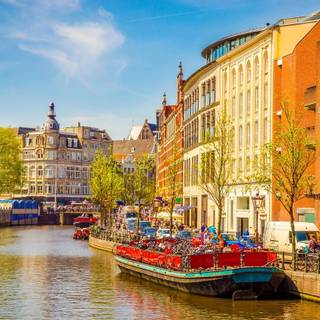 Spring Amsterdam wallpaper