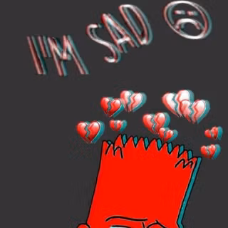Simpsons broken heart wallpaper
