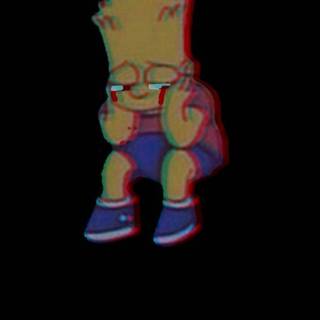 Simpsons broken heart wallpaper