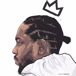 Kendrick Lamar cartoon wallpaper