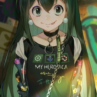 Froppy MHA wallpaper