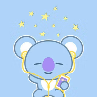 Cartoon koalas wallpaper