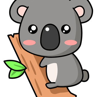 Cartoon koalas wallpaper