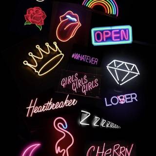 Baddie logo wallpaper