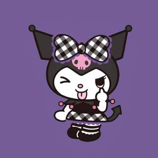 Hello Kitty Kuromi wallpaper