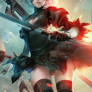 Nier mobile wallpaper