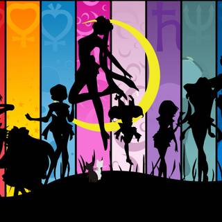 Sailor Moon desktop 4k wallpaper