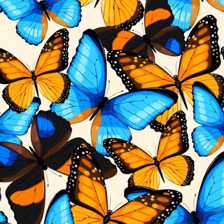 Cute butterfly aesthetic wallpaper