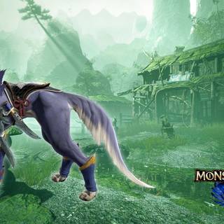 Monster Hunter Rise game wallpaper