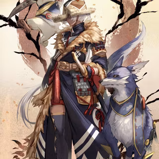 Monster Hunter Rise game wallpaper