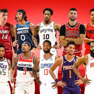 NBA stars 2021 wallpaper