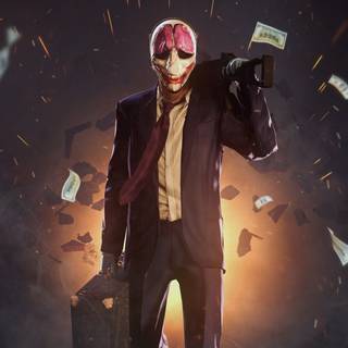 Bank robbery wallpaper