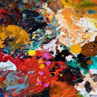 Orange iPhone 13 wallpaper