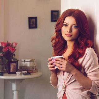 Tea with women wallpaper