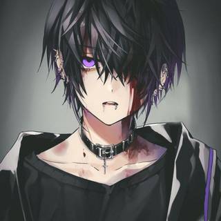 Evil anime boy wallpaper