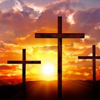 Easter sunset wallpaper