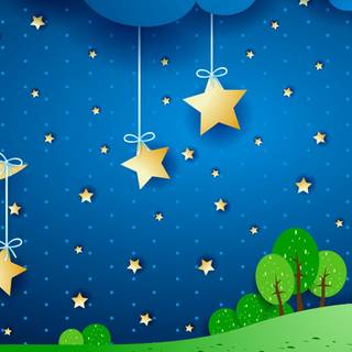 Twinkle Twinkle Little Star wallpaper