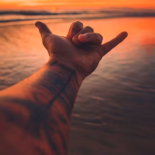 Hang loose wallpaper