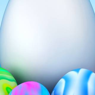 Easter eggs phone wallpaper