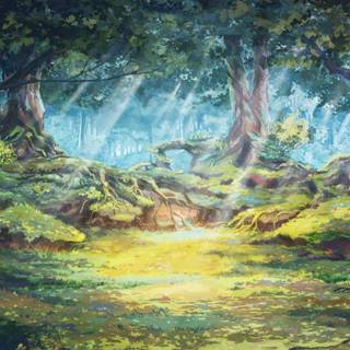 Summer artwork wallpaper