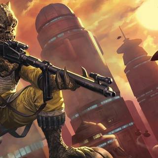 Star Wars Battlefront Bossk wallpaper