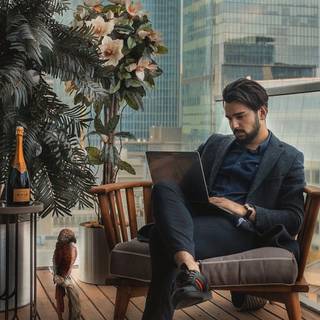 Rich person wallpaper