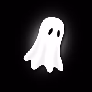 Cartoon ghost wallpaper