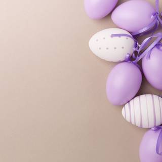 Easter purple wallpaper