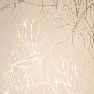Gold leaf wallpaper