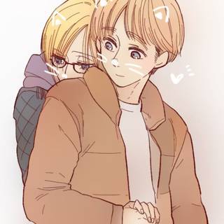 Armin and Annie wallpaper