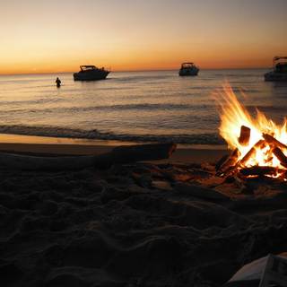 Anime summer night wallpaper