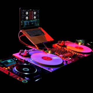 DJ controller wallpaper