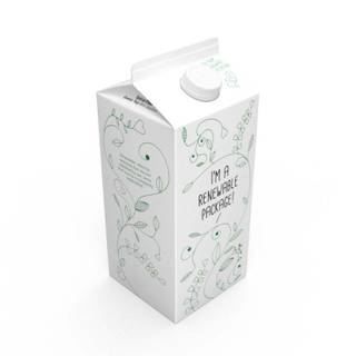 Aseptic carton wallpaper