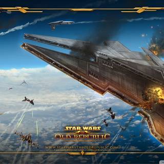 Star Wars Space Battles wallpaper