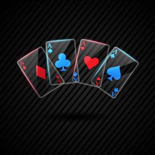 Poker cards wallpaper
