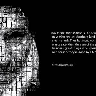 Marketing model wallpaper