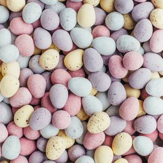 Easter eggs phone wallpaper