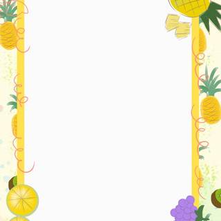 Easter pineapple wallpaper