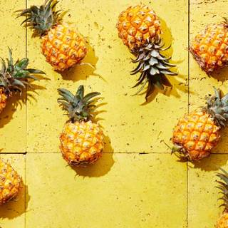 Easter pineapple wallpaper