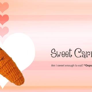 Easter carrot wallpaper