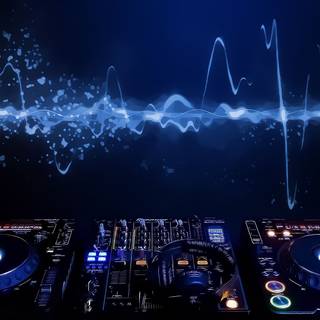 Disc jockey wallpaper