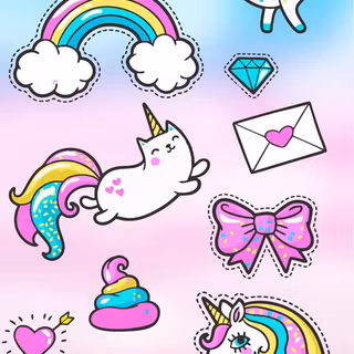 Unicorn Stitch wallpaper