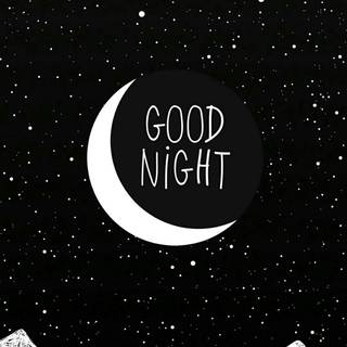 Aesthetic goodnight wallpaper