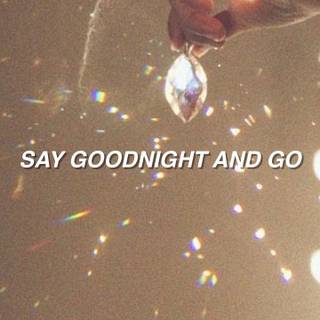 Aesthetic goodnight wallpaper
