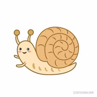 Cute snails wallpaper