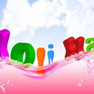 Holi PC wallpaper